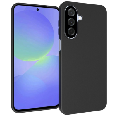 Samsung Galaxy A17 kõva silikoon (TPU) tagakaane must - ümbris | Priedai.lt