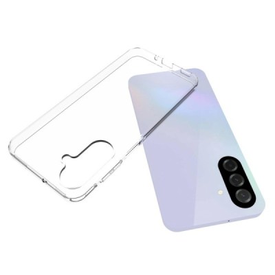 Samsung Galaxy A17 kõva silikoon (TPU) tagakaane läbipaistev - ümbris | Priedai.lt