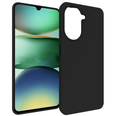 Xiaomi Redmi A5 kõva silikoon (TPU) tagakaane must - ümbris | Priedai.lt