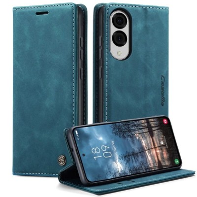 Samsung Galaxy S25 Edge CaseMe Retro tahke nahk kaaned - roheline | Priedai.lt