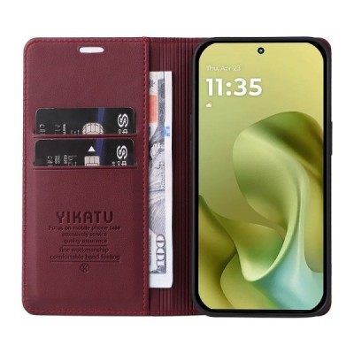 Motorola Moto G86 / G86 Power "Split" burgundia tahke kaaned | Priedai.lt