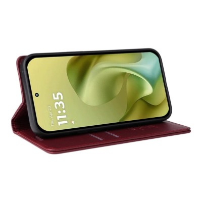 Motorola Moto G86 / G86 Power "Split" burgundia tahke kaaned | Priedai.lt