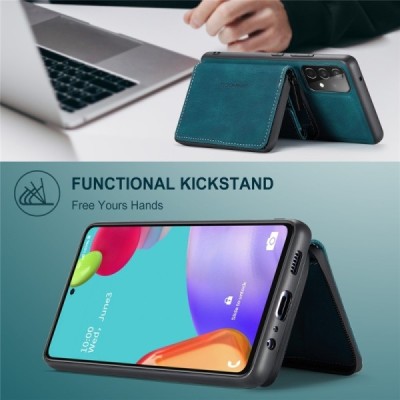 Samsung Galaxy A52 / A52s „JEEHOOD“ Wallet roheline korpus - taga | Priedai.lt