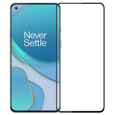 OnePlus 8T "Mofi" 9H karastatud klaasiga tugevdatud kaitse must täiskattega kaitseklaas | Priedai.lt
