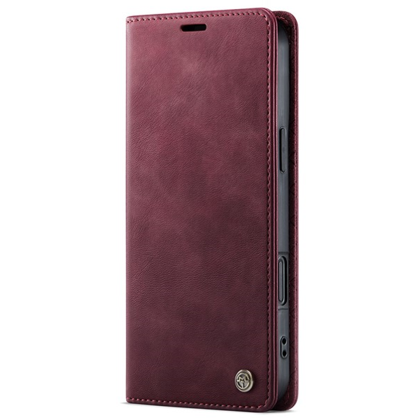 "CaseMe" Retro Skin ahke kaaned - burgundia (iPhone 16 Pro Max)