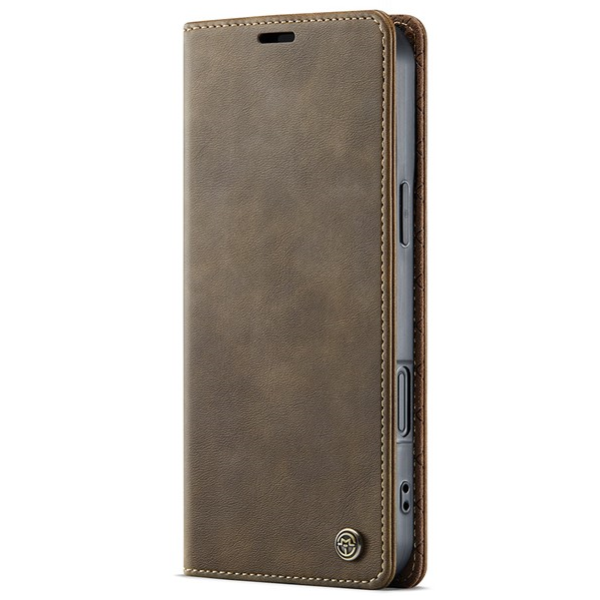 "CaseMe" Retro Skin ahke kaaned - pruun (iPhone 16 Pro Max)