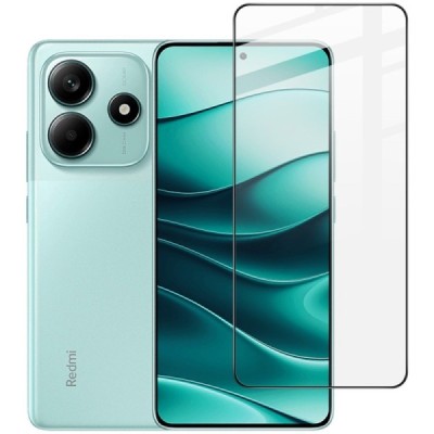 Xiaomi Redmi Note 14 5G "IMAK" karastatud klaasiga tugevdatud kaitse must täiskattega kaitseklaas | Priedai.lt