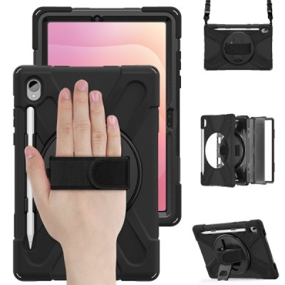 Samsung Galaxy Tab S11 Tugevdatud turvalisus (360°) ümbris - must | Priedai.lt
