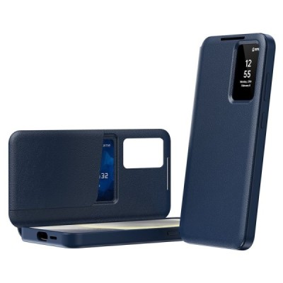 Samsung Galaxy S22 Ultra "Qing" Smart View tahke kaaned - tumesinine | Priedai.lt
