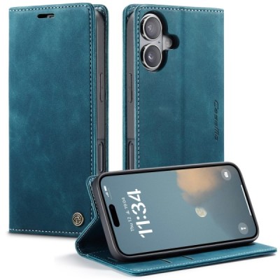 Apple iPhone 17 CaseMe Retro tahke nahk kaaned - roheline | Priedai.lt