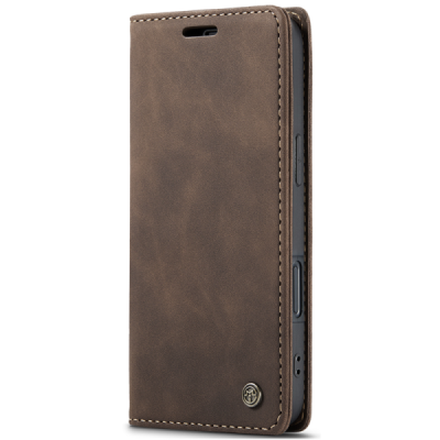Apple iPhone 17 CaseMe Retro tahke nahk kaaned - pruun | Priedai.lt