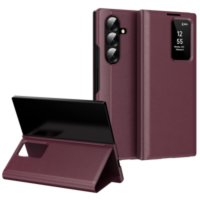 Samsung Galaxy Fold7 "Qing" Smart View tahke kaaned - burgundia | Priedai.lt