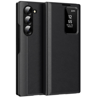 Samsung Galaxy Fold5 "Qing" Smart View tahke kaaned - must | Priedai.lt