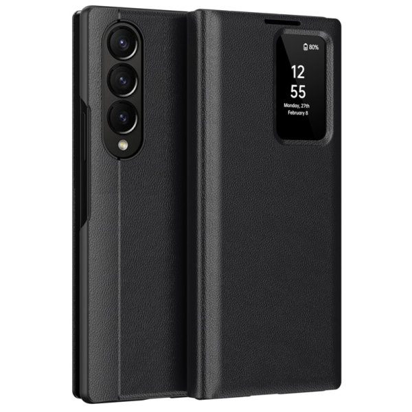 "Qing" Smart View tahke kaaned - must (Galaxy Fold4)