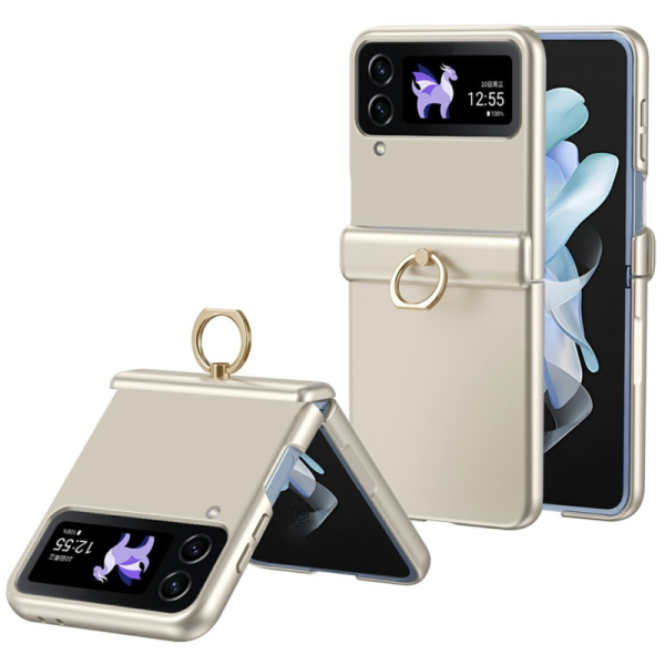 „Ring“ plastikust kaaned - kuldne (Galaxy Z Flip3)