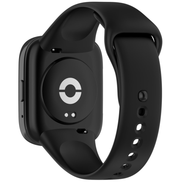 Nutikella kõva silikoonist (TPU) käevõru - must (Redmi Watch 3 Lite / Watch 3 Active)