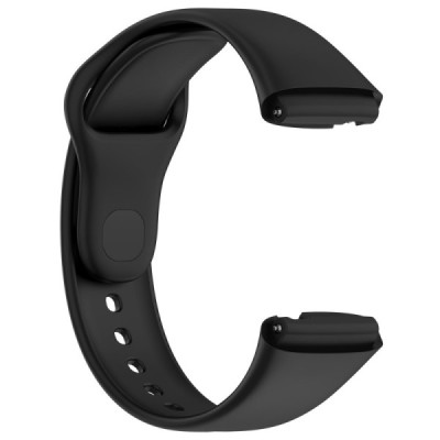 Xiaomi Redmi Watch 3 Lite / Watch 3 Active kõva silikoonist (TPU) must käevõru | Priedai.lt
