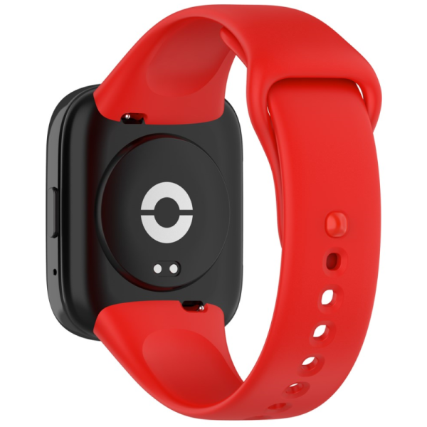 Nutikella kõva silikoonist (TPU) käevõru - punane (Redmi Watch 3 Lite / Watch 3 Active)