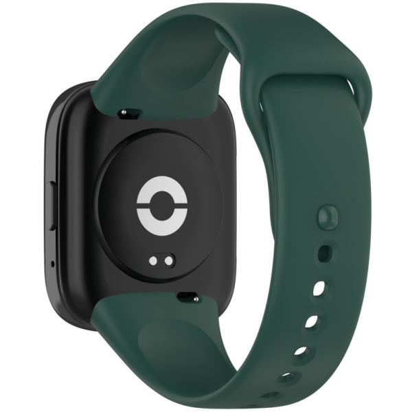 Nutikella kõva silikoonist (TPU) käevõru - tumeroheline (Redmi Watch 3 Lite / Watch 3 Active)