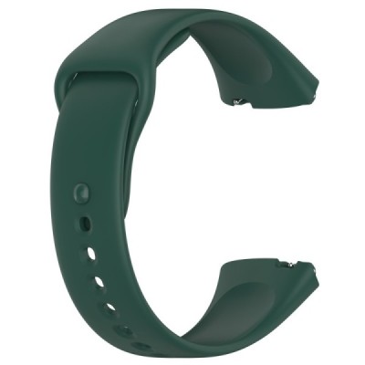 Xiaomi Redmi Watch 3 Lite / Watch 3 Active kõva silikoonist (TPU) tumeroheline käevõru | Priedai.lt