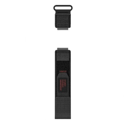 "Strap" nutikell Samsung Galaxy Watch FE 40mm / Watch7 44mm / 40mm Loop musta kangaga käevõruga | Priedai.lt
