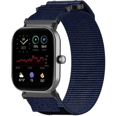 "Strap" nutikell Samsung Galaxy Watch FE 40mm / Watch7 44mm / 40mm Loop sinine kangaga käevõruga | Priedai.lt