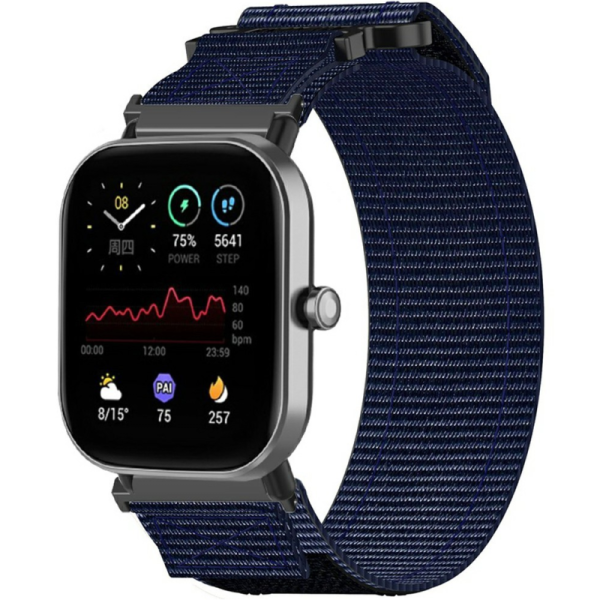 „Strap“ nutikella kangast käevõru - sinine (Galaxy Watch FE 40mm / Watch7 44mm / 40mm Loop)