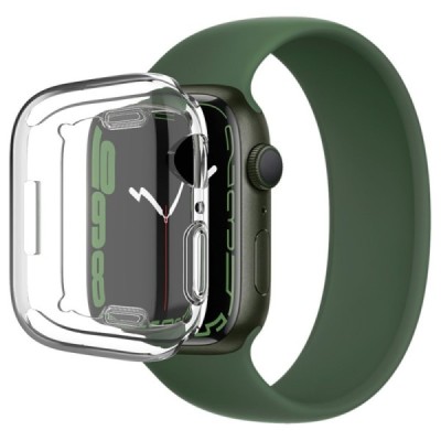Apple Watch Series 9 / 8 / 7 45mm "IMAK" tugevdatud kaitsega läbipaistev | Priedai.lt