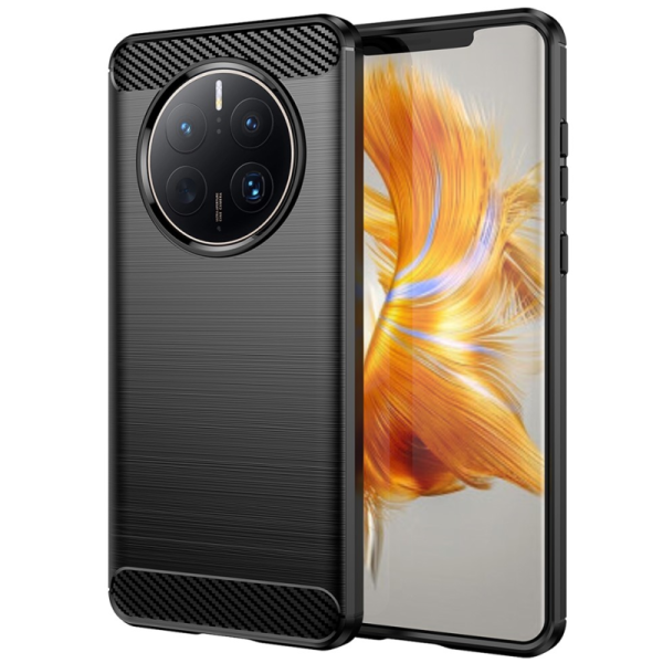 "AILES" Carbon kõva silikoon (TPU) ümbris – must (Mate 50 Pro)