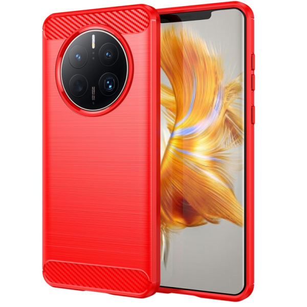 "AILES" Carbon kõva silikoon (TPU) ümbris – punane (Mate 50 Pro)