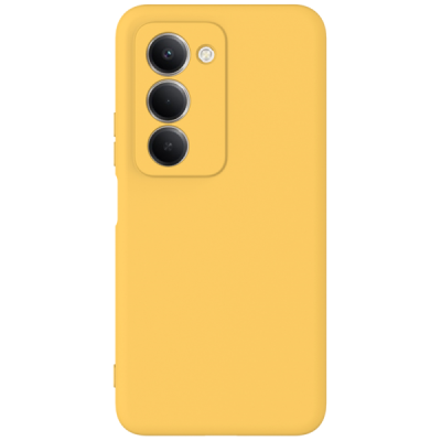 Xiaomi Redmi 15 4G "Shell" kõva silikoon (TPU) tagakaane kollane - ümbris | Priedai.lt
