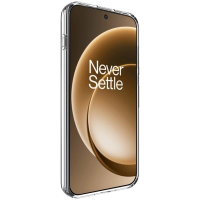 OnePlus 15 "IMAK" UX-5 kõva silikoonist TPU läbipaistev ümbris - taga | Priedai.lt
