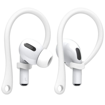 "IMAK" Universaalsed AirPods Pro kõrvaklappide konksud - valged | Priedai.lt