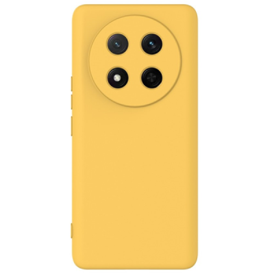 Huawei Honor Magic7 Lite / X9c / X60 Pro "Shell" kõva silikoon (TPU) tagakaane kollane - ümbris | Priedai.lt