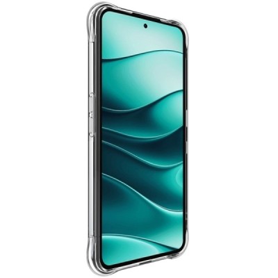 Nothing CMF Phone 2 Pro "Imak" tugevdatud kaitse kõva silikoon TPU airbag läbipaistev ümbris - tagakülg | Priedai.lt