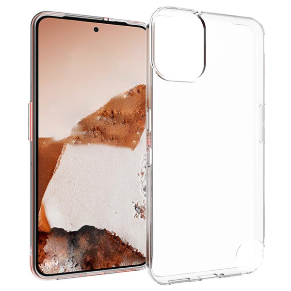 Kõva silikoon (TPU) ümbris – läbipaistev (CMF Phone 2 Pro)
