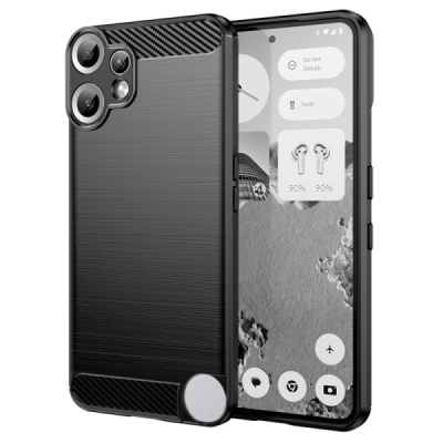 Nothing CMF Phone 2 Pro "Carbon" kõva silikoon (TPU) tagakaane must - ümbris | Priedai.lt