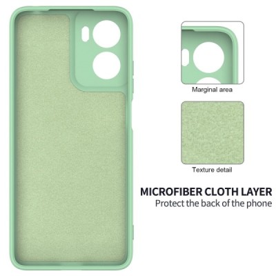 Motorola Moto G06 4G "Shell" kõva silikoon (TPU) tagakaane roheline - ümbris | Priedai.lt