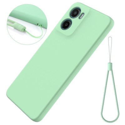 Motorola Moto G06 4G "Shell" kõva silikoon (TPU) tagakaane roheline - ümbris | Priedai.lt