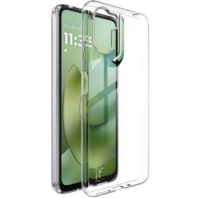 Motorola Moto G06 4G / G06 Power 4G "IMAK" UX-5 kõva silikoonist TPU läbipaistev ümbris - taga | Priedai.lt