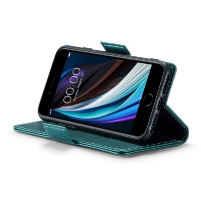 iPhone 6 / 7 / 8 / SE 2020 / SE 2022 CaseMe Leather tahke nahk kaaned - roheline | Priedai.lt