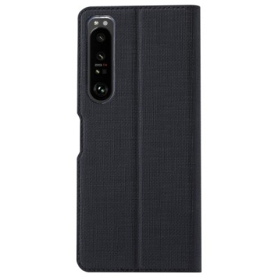 Sony Xperia 1 IV "ViLi" DMX tahke nahk kaaned - must | Priedai.lt
