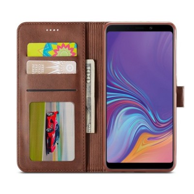 Samsung Galaxy A7 (2018) LC IMEEKE nahk pruun kaaned - rahakott | Priedai.lt