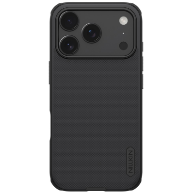 Nillkin Frosted Shield Pro Apple iPhone 17 Pro must plastümbris | Priedai.lt