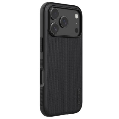 Nillkin Frosted Shield Pro Apple iPhone 17 Pro must plastümbris | Priedai.lt