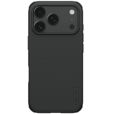 Nillkin Frosted Shield Pro Magnetic Apple iPhone 17 Pro must plastümbris | Priedai.lt
