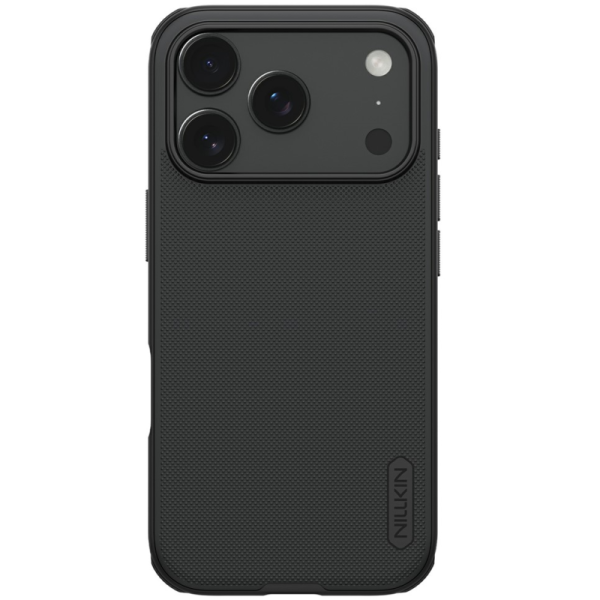 "Nillkin" Frosted Shield Pro Magnetic ümbris - must (iPhone 17 Pro)