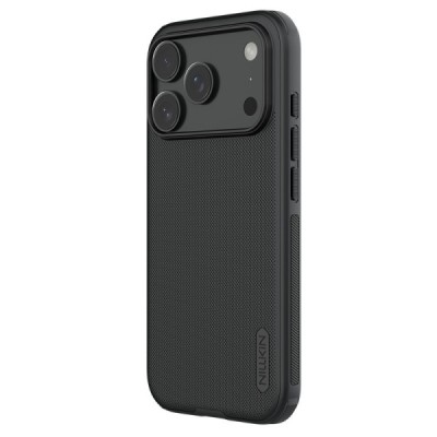 Nillkin Frosted Shield Pro Magnetic Apple iPhone 17 Pro must plastümbris | Priedai.lt