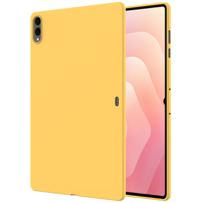 Samsung Galaxy Tab S11 Ultra Shell kieto silikono TPU geltonas dėklas - nugarėlė | Priedai.lt