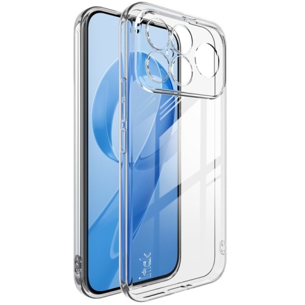 "IMAK" UX-5 Kõva silikoon (TPU) ümbris - läbipaistev (Poco F8 Ultra)